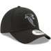 Men's Atlanta Falcons New Era Black The League Throwback 9FORTY Adjustable Hat 2800621